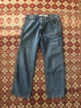 Vintage Levi’s Carpenter Loose Straight Denim Jeans Blue W32 L30